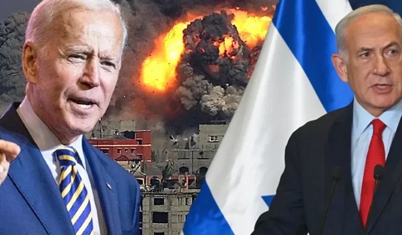 Biden, Netanyahu, Gaza