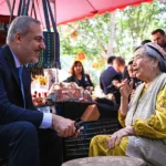 China, Hakan Fidan in Xinjiang