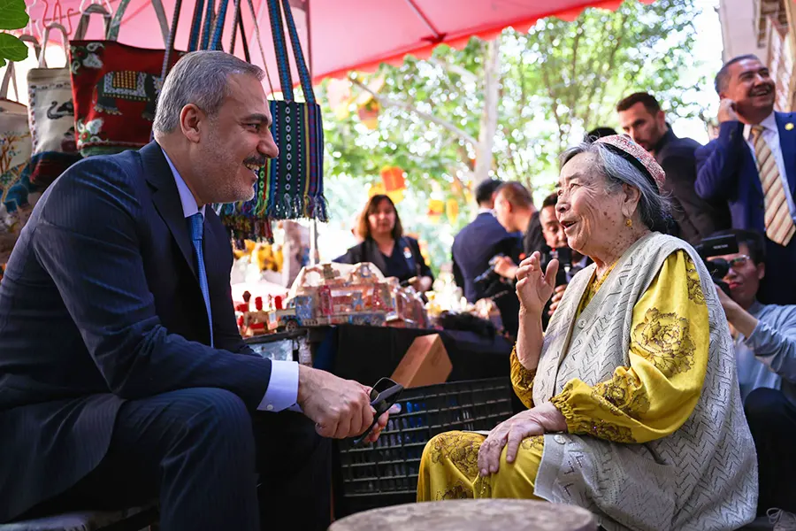 China, Hakan Fidan en Xinjiang