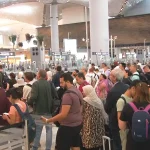colas en el Aeropuerto de Estambul