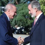 Erdoğan and King Felipe VI in Madrid