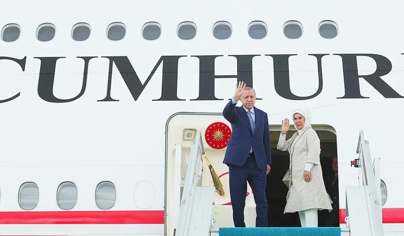 Erdoğan, presidential plane
