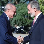 Erdoğan y el Rey Felipe en Madrid