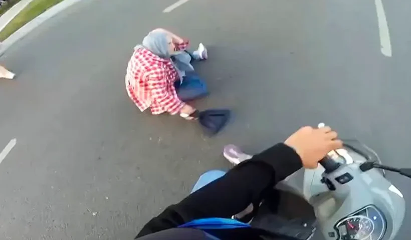 Istanbul, pedestrian hit