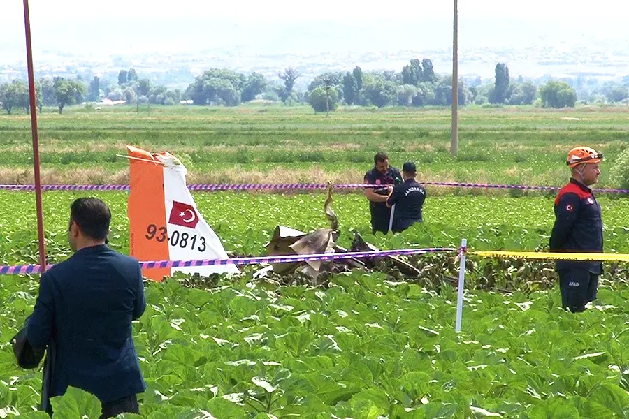 Turkey, plane crashed in Kayseri