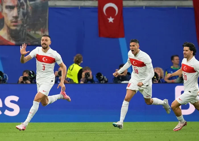 Demiral's goal in Euro 2024