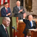 Erdoğan sobre Netanyahu en EE.UU.