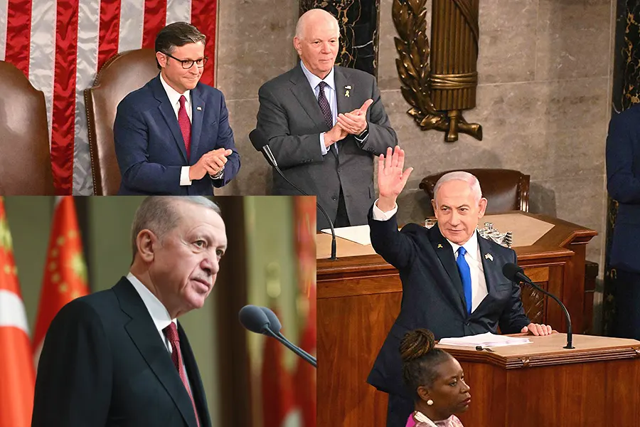 Erdoğan about Netanyahu in US Congress