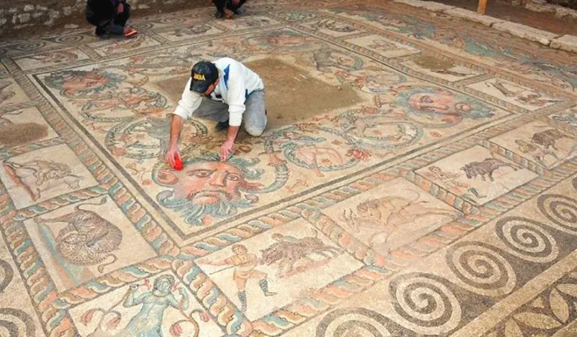 Roman mosaics in Zonguldak