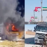 protests against Turkey in Northern Syria