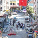 Turquía, explosión en Izmir
