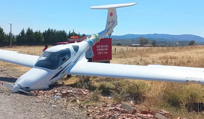 accidente de avión en Turquía