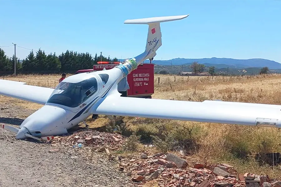accidente de avión en Turquía