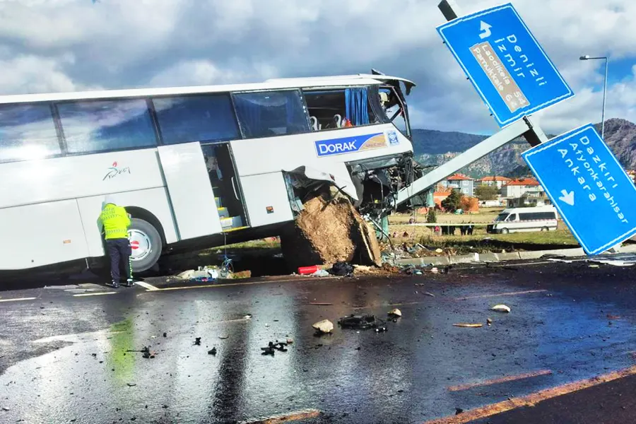 accidentes de autobús en Turquía