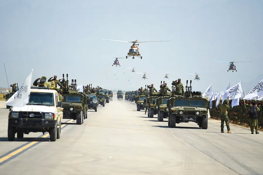 Afghanistan, Taliban parade in Kabul