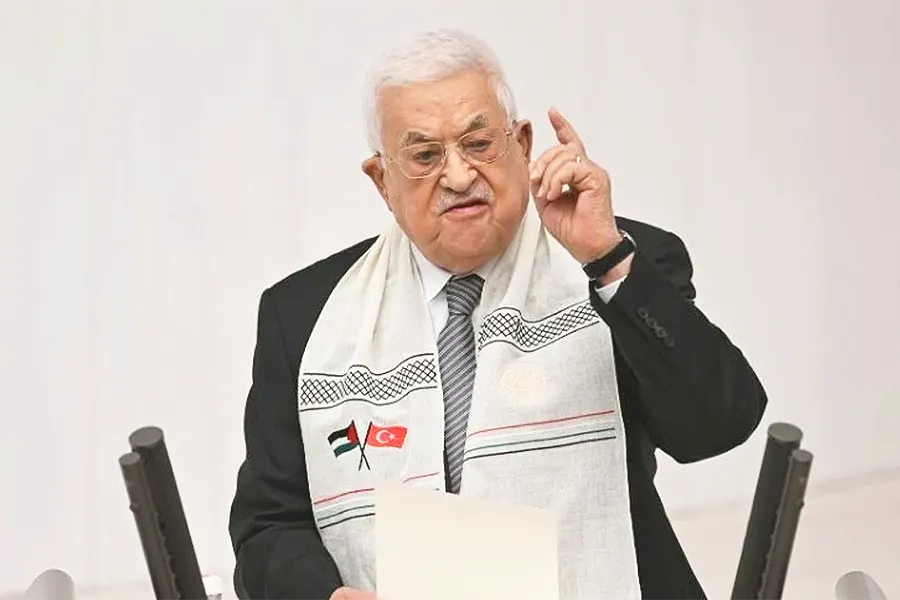 discurso de Abbas en el parlamento turco