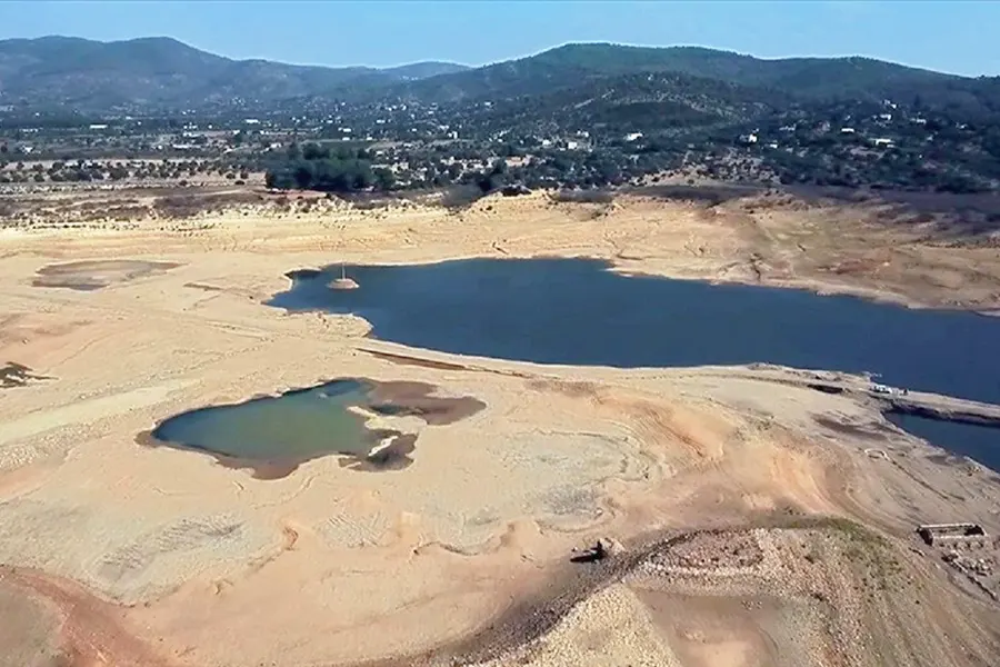 drought, a dam in Bodrum
