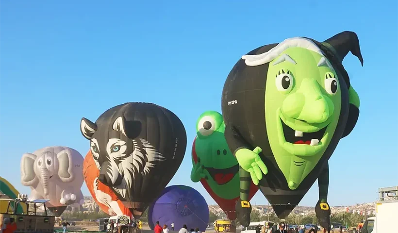 festival de globos en Capadocia