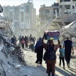 Gaza, Palestinians' exodus