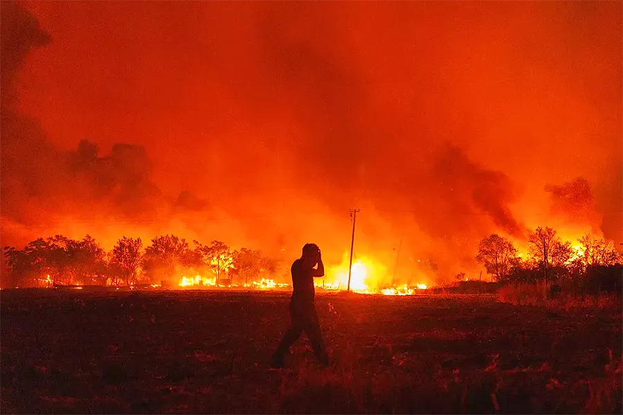 incendios en Grecia