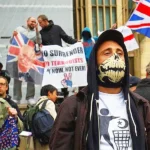 racist riots in the UK