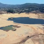sequía, pantano en Bodrum