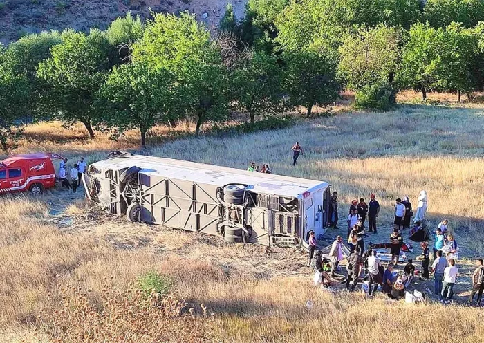 Turkey, bus crash in Malatya