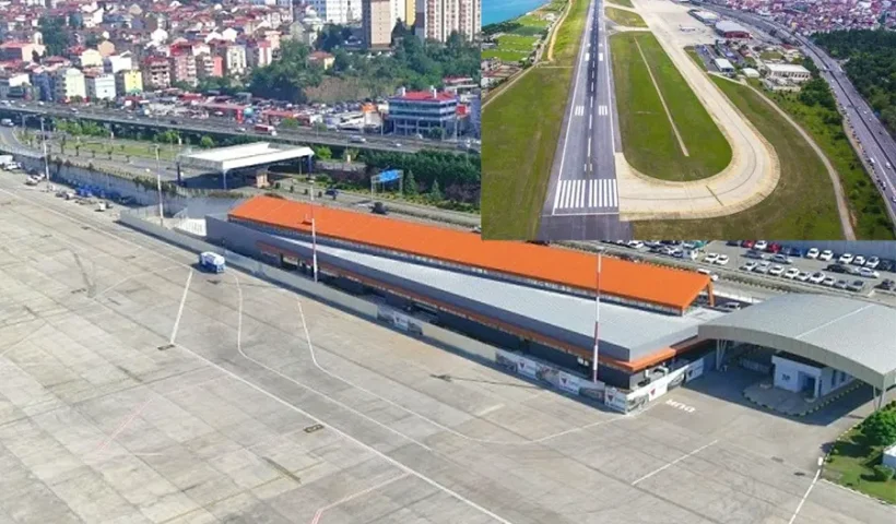 Turkey, Trabzon airport