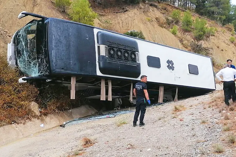 accidente de autobús