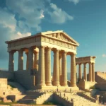 ancient temple (AI)
