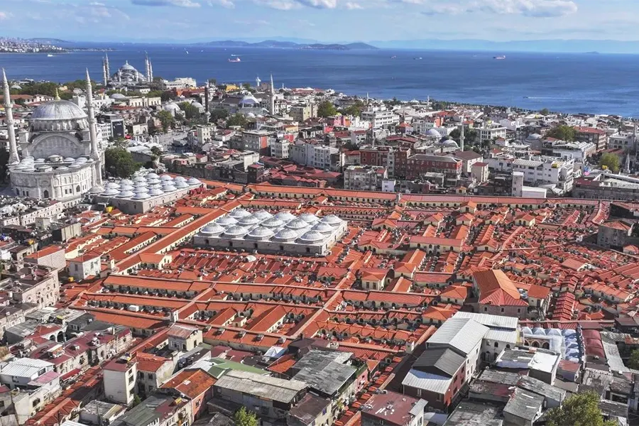 Estambul, vista del Gran Bazar