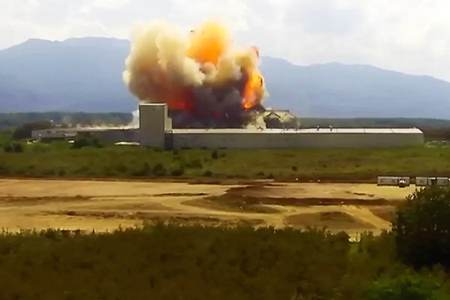explosión de una fábrica en Turquía