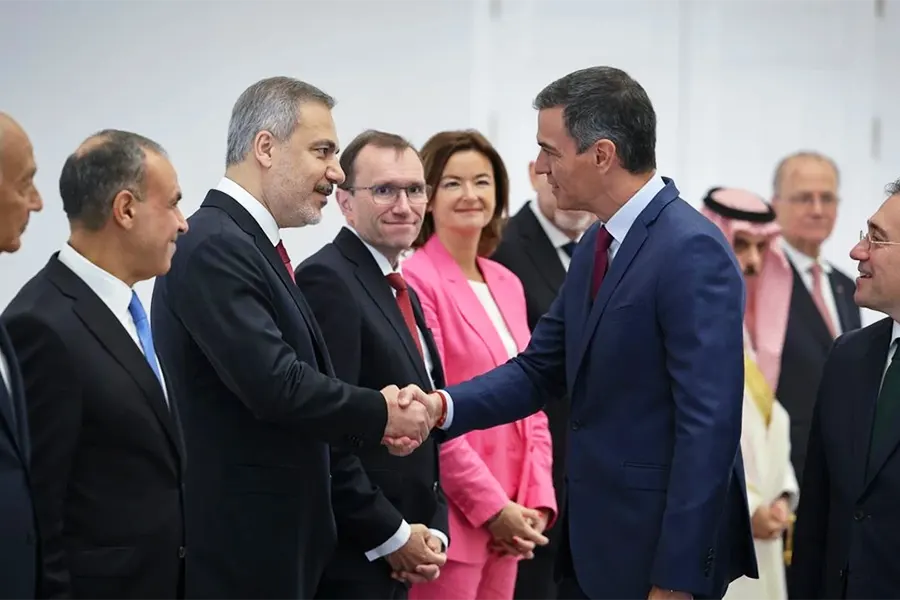 Hakan Fidan, Pedro Sánchez