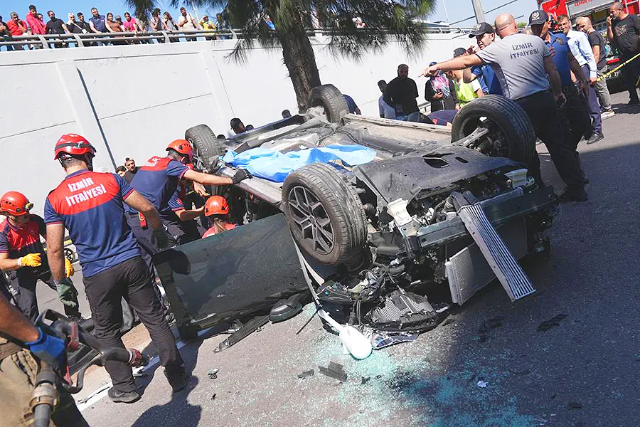 mortal accident in Izmir