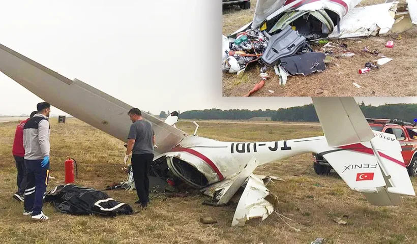 Turkey, plane crash in Bursa