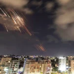 ataque con misiles de Irán sobre Tel Aviv
