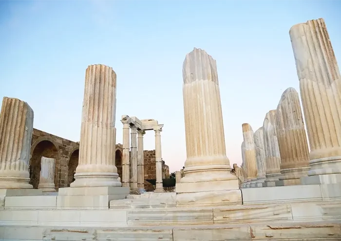 Athena temple in Side