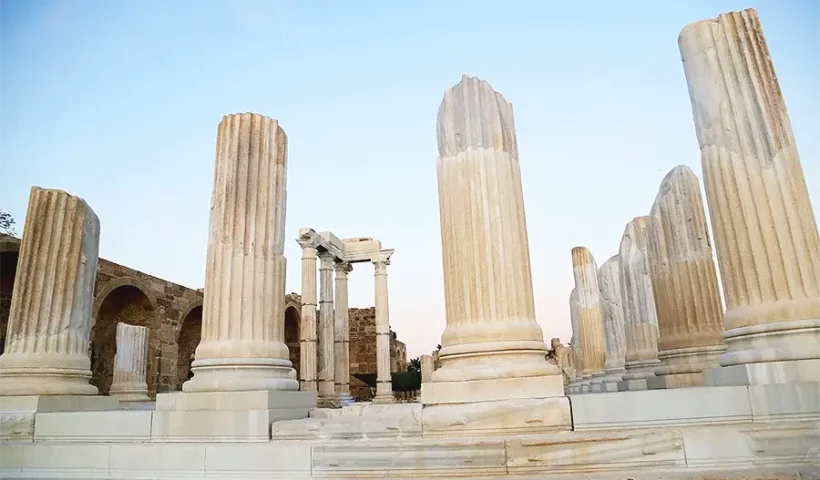 Athena temple in Side