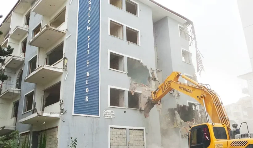 buildings damaged in the earthquake