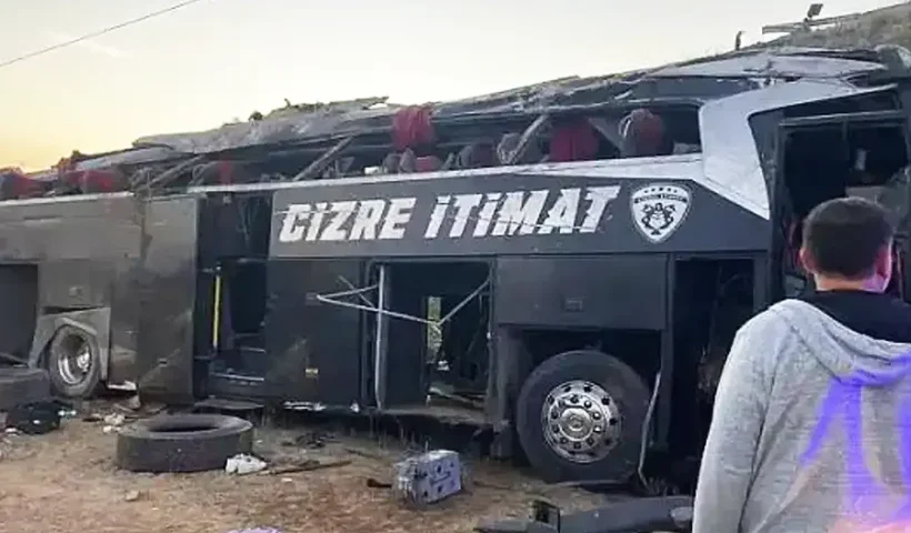 bus crash in Turkey