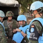 cascos azules españoles en Líbano