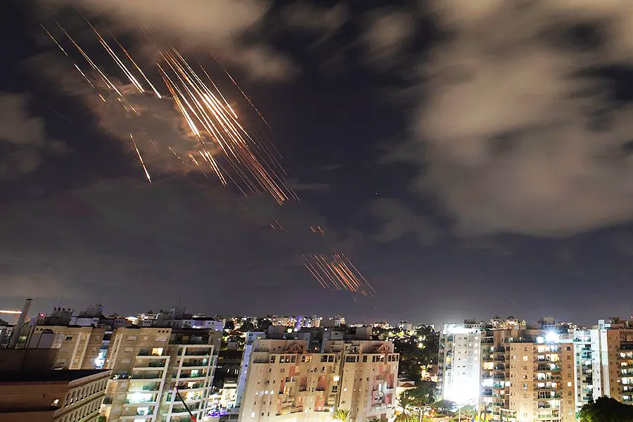 Iran's missile attack on Tel Aviv