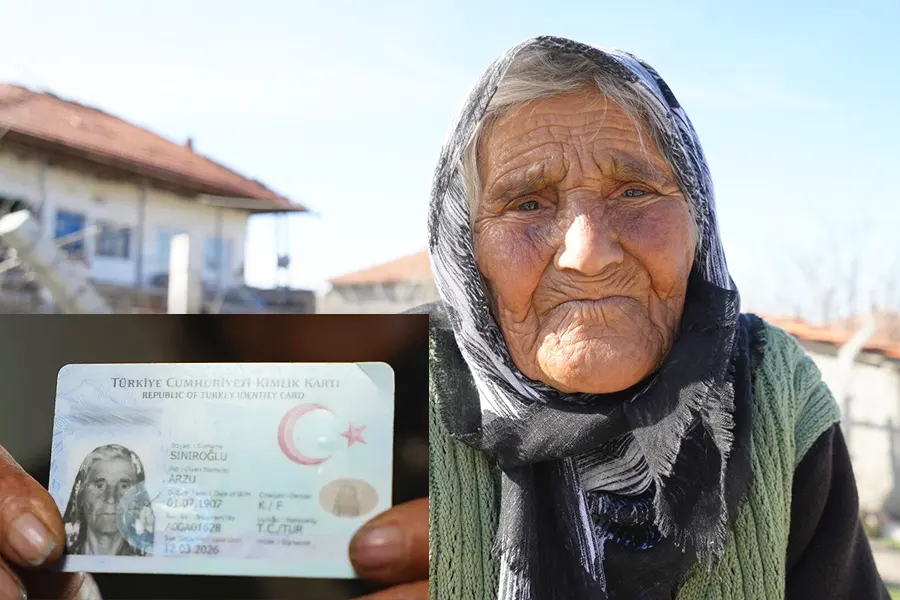 the oldest woman in Turkey