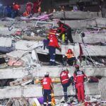 Turkey, rescue during the Izmir's earthquake