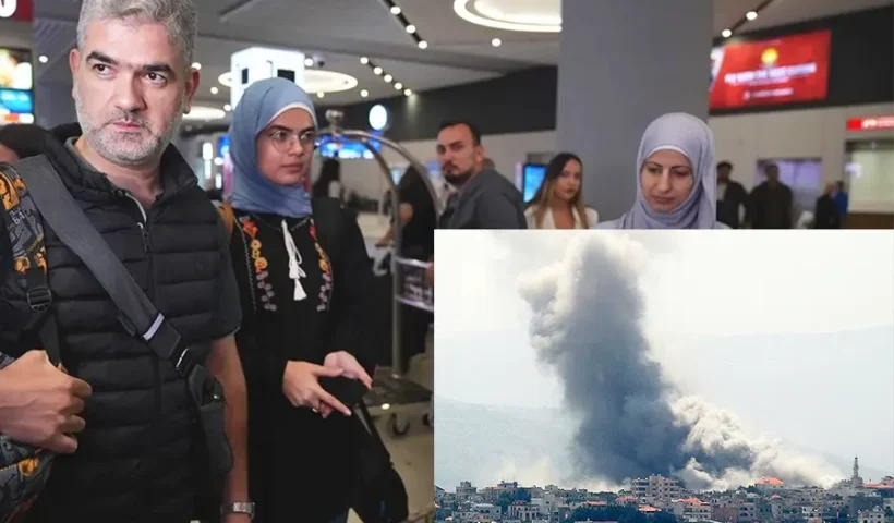 Turks evacuated from Lebanon