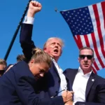foto del atentado contra Trump