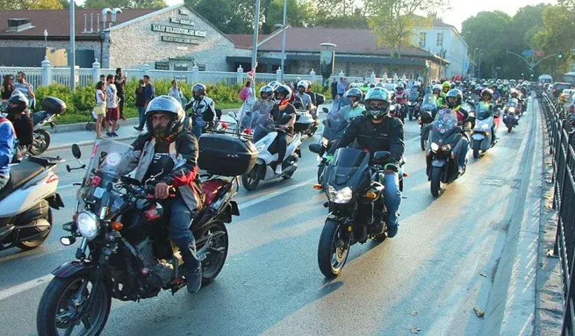 motorbikes in Turkey
