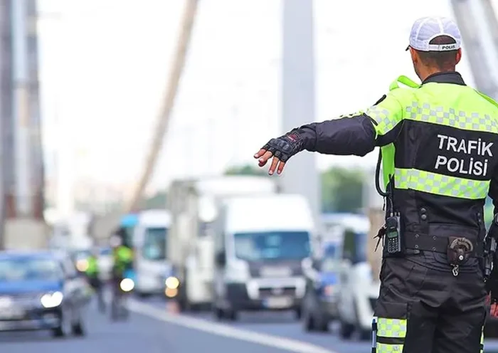 policía de tráfico en Turquía