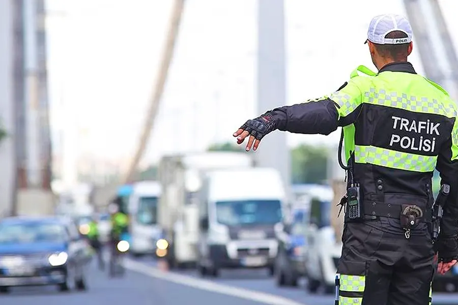 policía de tráfico en Turquía