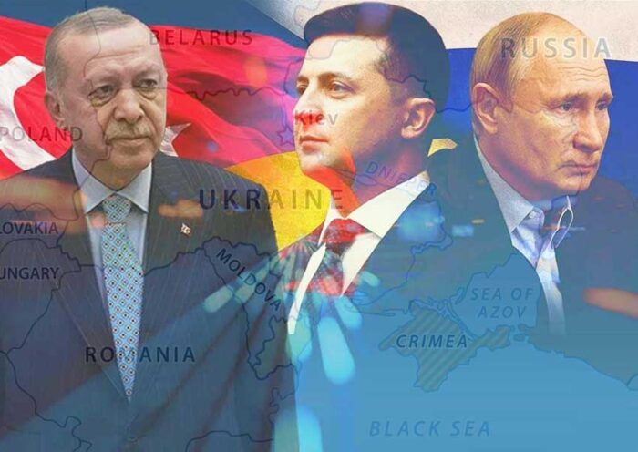 Turkey, Ukraine, Russia
